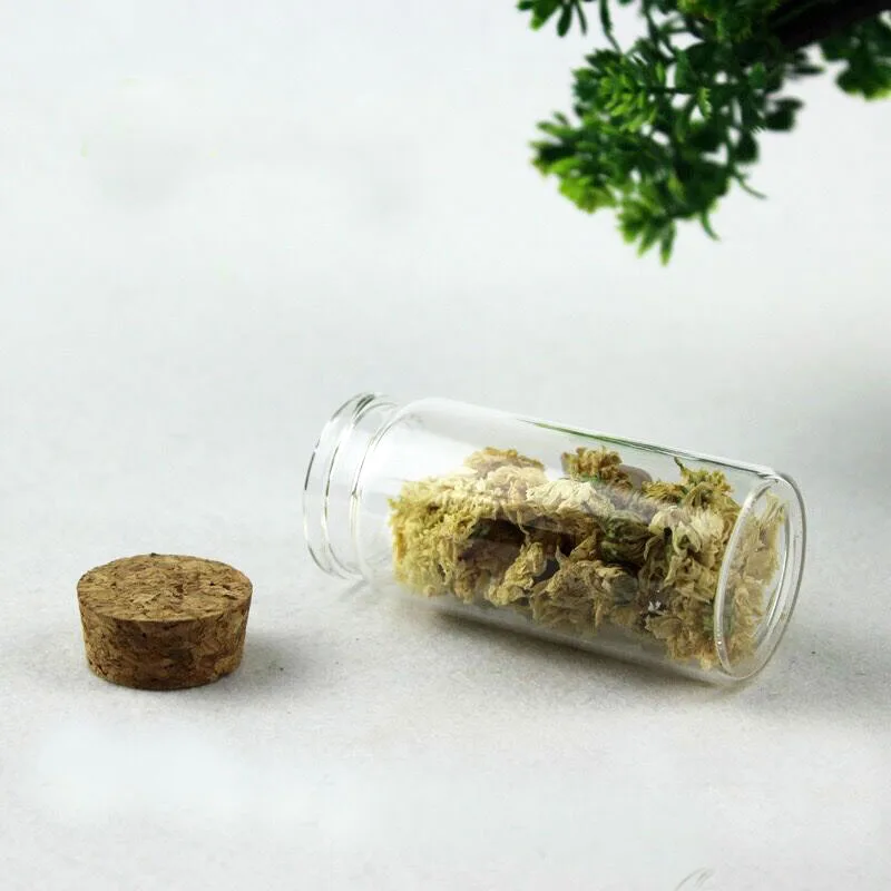 10pcs 37*80mm 60ml transparent glass message bottle drift vial wishing jars wedding home decor jewelry pendant diy bottles | Украшения и