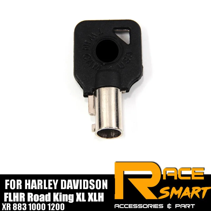 Пустой ключ для мотоцикла HARLEY DAVIDSON FLHR Road King XL XLH XR 883 1000 1200 кольца с лезвиями|Замки и