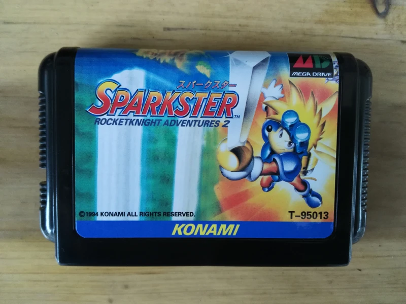 Игра MD: Sparkster Rocketknight Adventure 2 (японская версия!) | Электроника