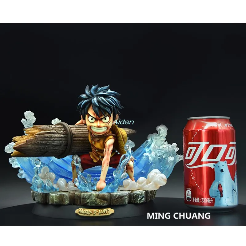 9 &quotЦельная статуя соломенная шляпа Пираты бюст Обезьяна D. Luffy полноразмерный