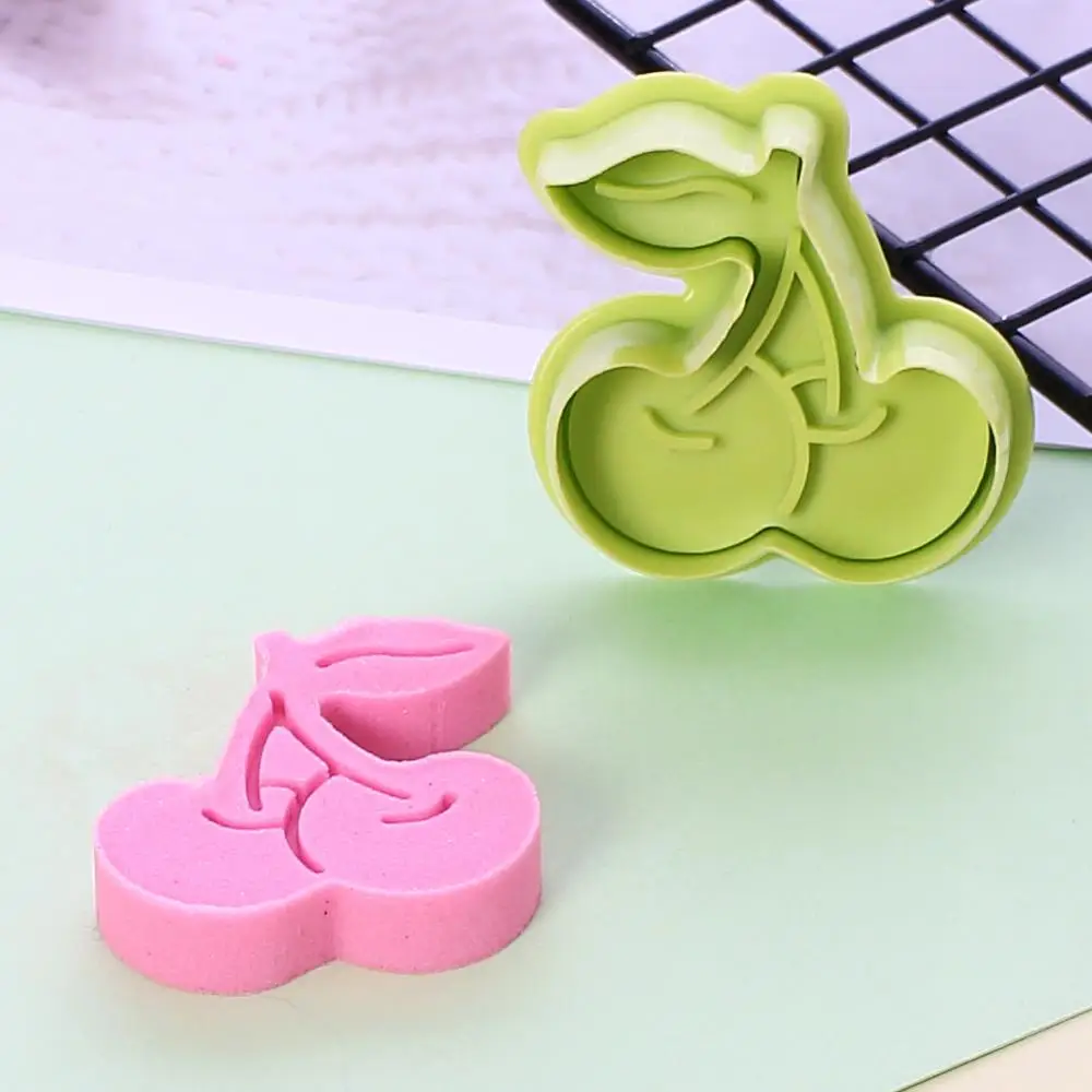 8 шт. летние 3D формочки для печенья штамп фруктов мороженого помадки инструменты