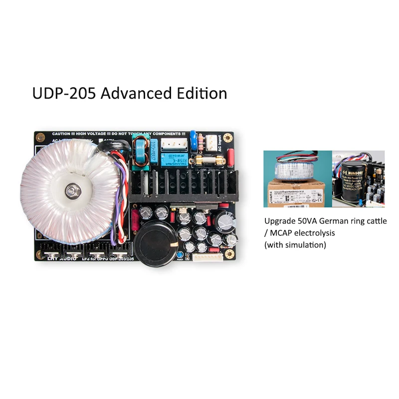 Обновление встроенной линейной платы питания для OPPO UDP203/205 модифицированное Обновление качества изображения и звука T0606