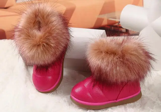 Классические ботинки для мальчиков и девочек на осень зиму из хлопка