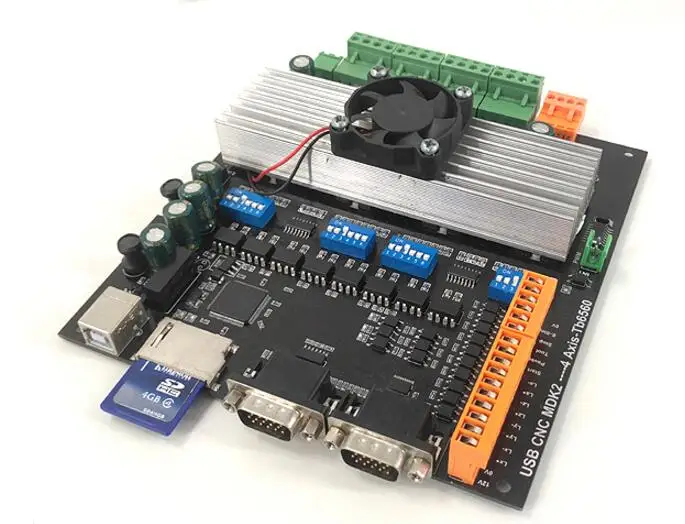 USB mdk24 ось с tb6560 скульпторный контроллер Автономный контроллер Mach3 с 3 Осями