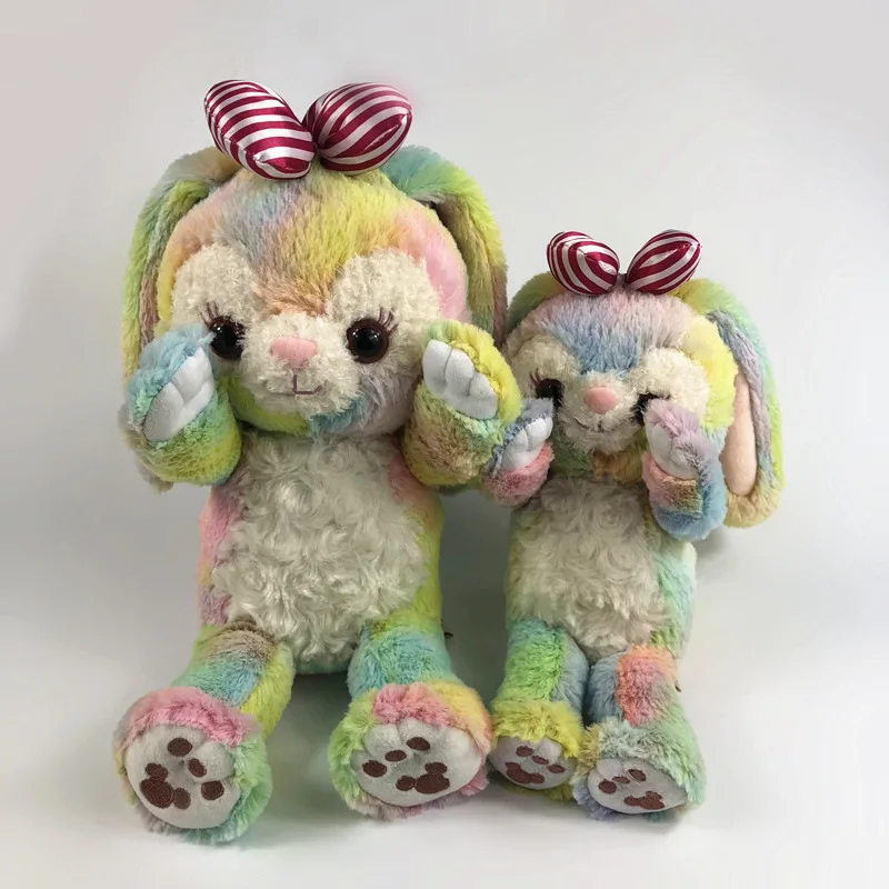 1 шт. Duffy Bear новые друзья стеллау плюшевые игрушки милый красочный кролик мягкая