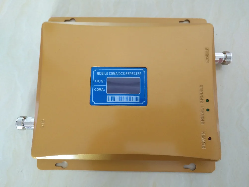 Dual Band 65dBi 2G 4G CDMA DCS Mobile Phone Signal Repeater 850mhz 1800mhz gsm Booster Amplifier Extender Double signal bar | Мобильные