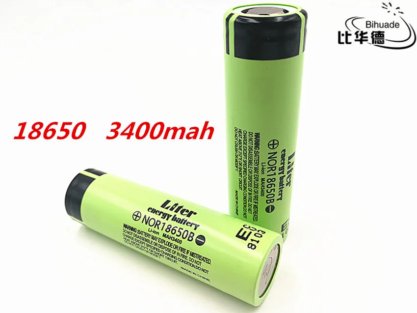 100% новый Оригинальный NCR18650B 3 7 v 3400 mah 18650 литиевая аккумуляторная батарея фонарик
