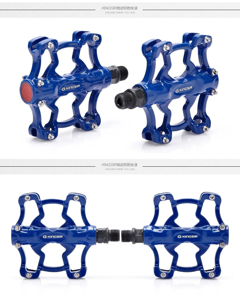 Алюминиевые Нескользящие велосипедные педали для горного велосипеда детали