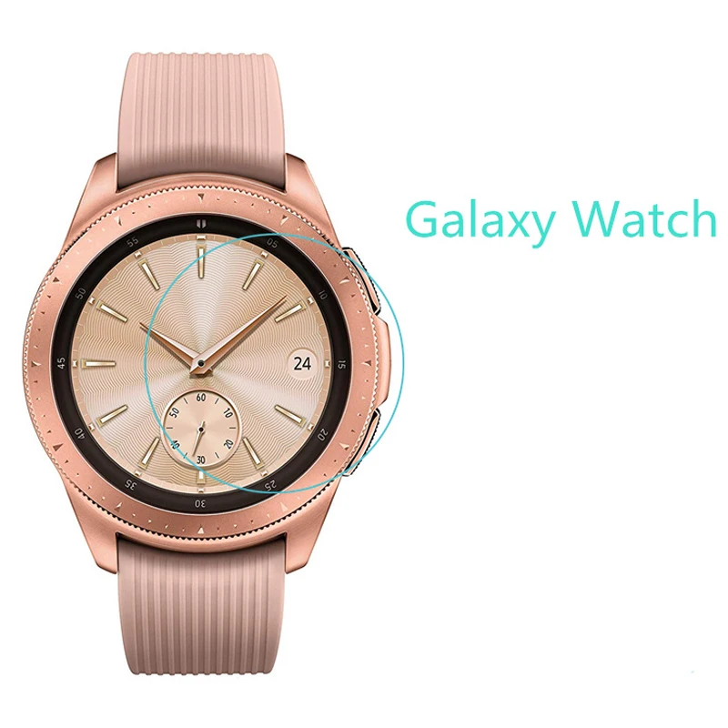 EIMO Screen Protector Film for Samsung Galaxy Watch band 46mm 42mm Replacement Anti-Shock Tempered Glass Protective Accessories | Наручные