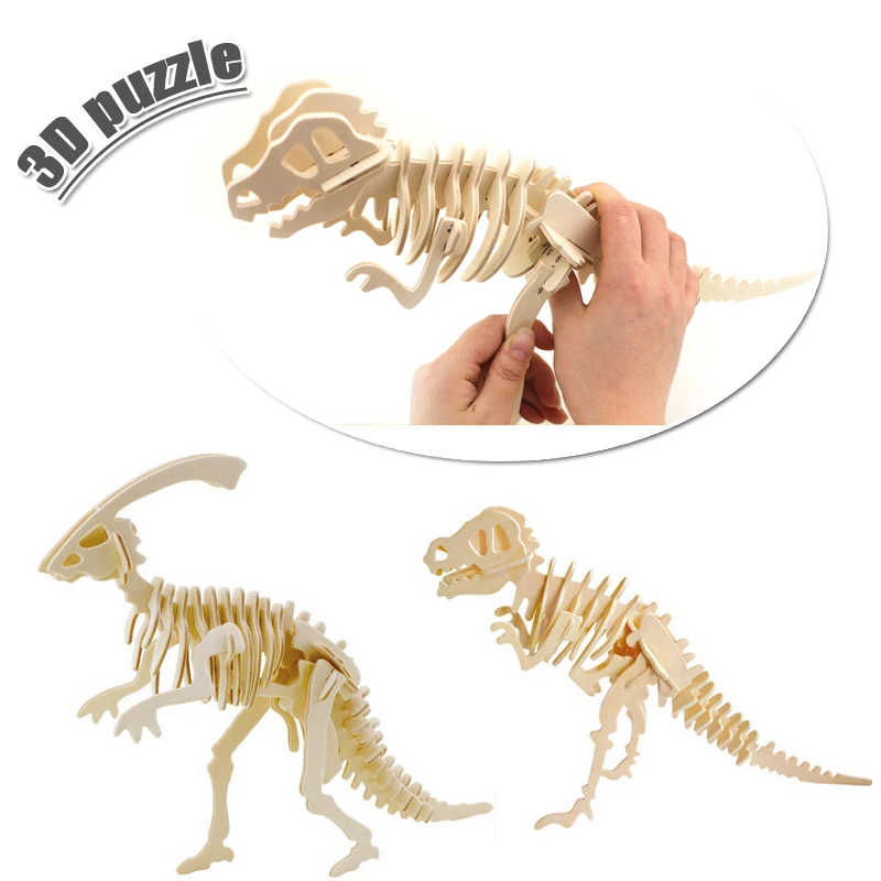 

3d three-dimensional wooden animal jigsaw puzzle toys for children diy handmade wooden jigsaw puzzles Animals Insects Series