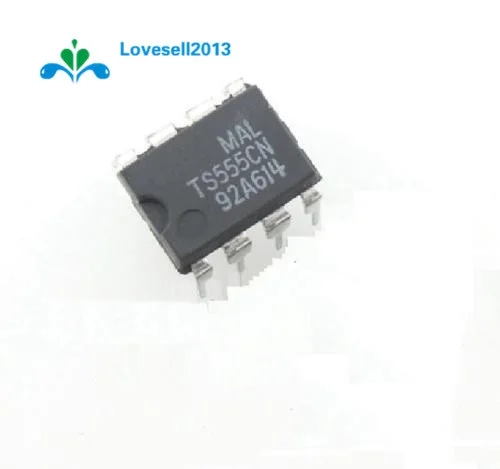 2 шт. TS555CN 555 DIP8 ST IC таймер низкой мощности CMOS новый A|ic 555|ic powerpower ic |