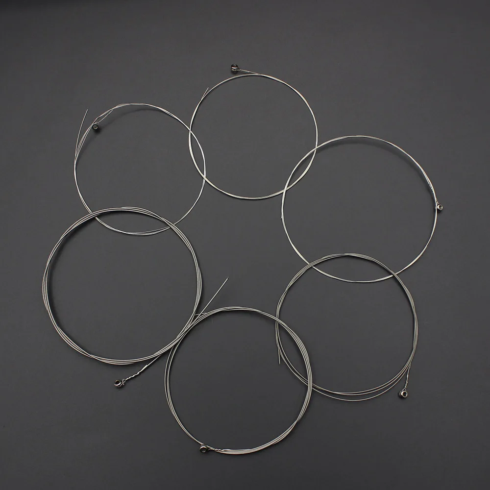 

6pcs Electric Guitar Strings Nickel Set Exquisite for Stringed Musical Instrument Accessories