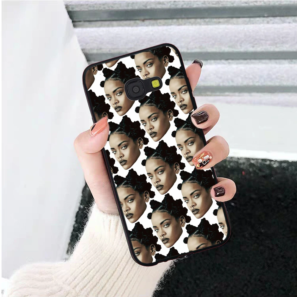 Rihanna милые обои фотографии силиконовый чехол для Samsung A2 Core A3 A5 A6 плюс A7 A8 A9 A10 A30 A50 A60