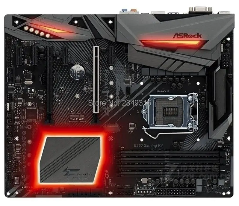 Новинка для ASRock Fatal1ty B360 Gaming K4 оригинальная настольная материнская плата LGA1151 DDR4