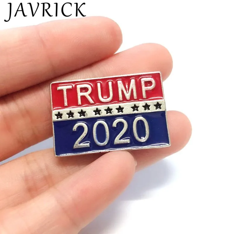 Президент Дональд Трамп 2020 эмалированный значок-булавка брошь модные украшения |