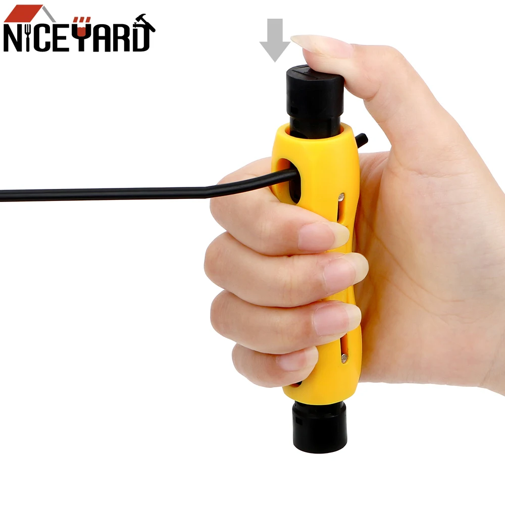 Автоматический инструмент для зачистки коаксиального кабеля NICEYARD плоскогубцы