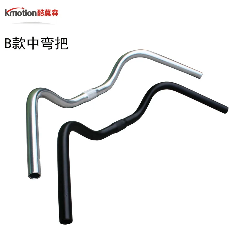 Kmotion road MTB Bicycle bending Handlebar Aluminum Alloy Light Weight Tough bike handle bar high quality parts | Спорт и
