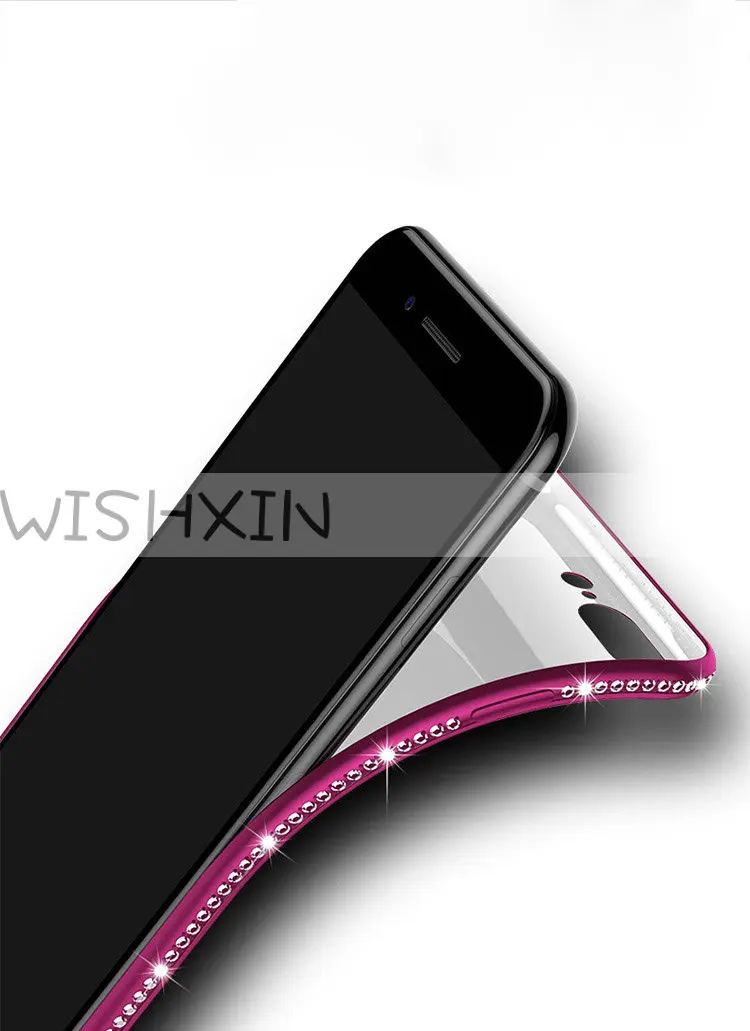 Для OPPO RX17 Neo чехол Роскошный Блестящий Алмазный чехол для телефона для OPPO RX17 Neo мягкий чехол+ магнитное кольцо на палец для OPPO RX17 Neo