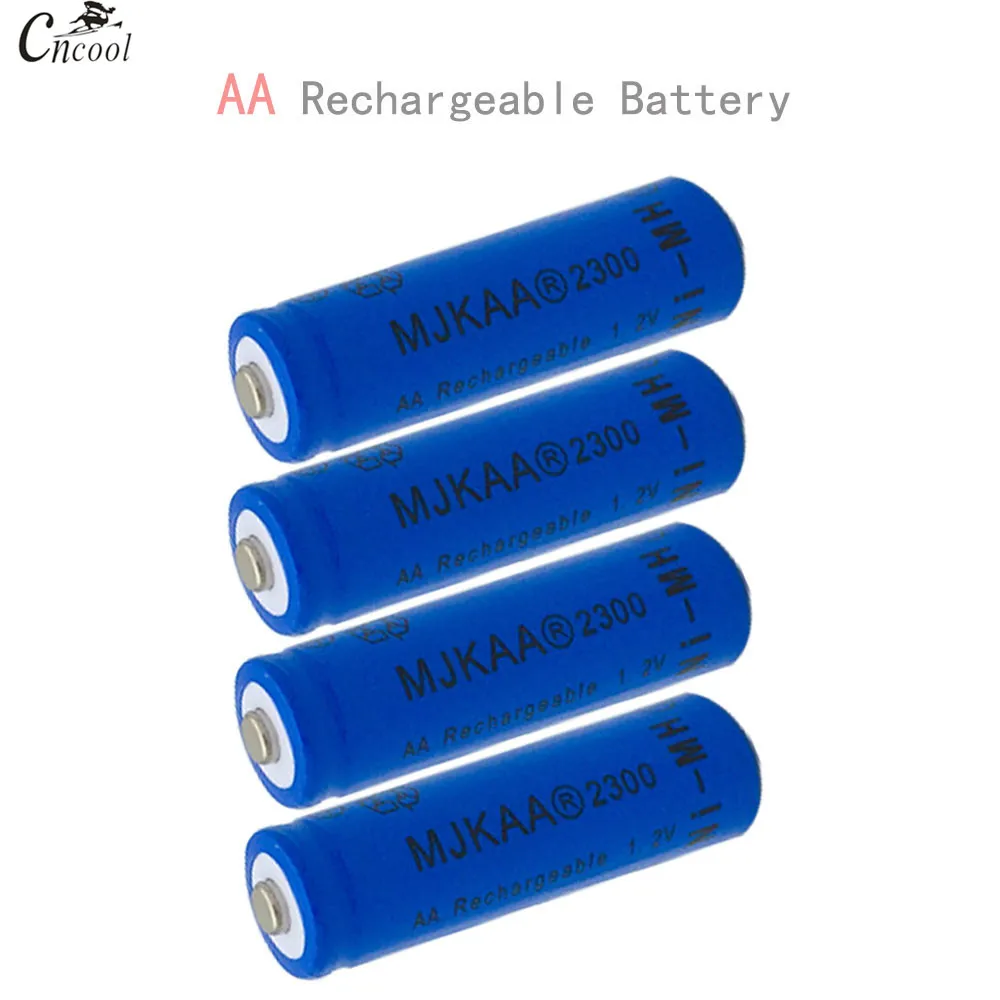 12 предметов в партии Ni MH 2300 mAh AA батарейки 1 2 V аа Перезаряжаемые Батарея для