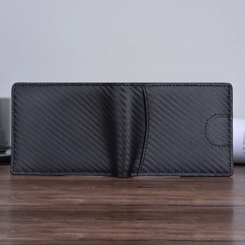 Мужские кошельки Portefeuille Homme тонкий кошелек из натуральной кожи с защитой от кражи