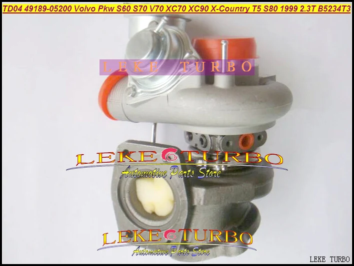 Бесплатная доставка TD04HL 49189 05200 05210 05211 турбо для VOLVO PKW S60 00S70 V70 XC70 XC90 X Country T5 S80 2.3L