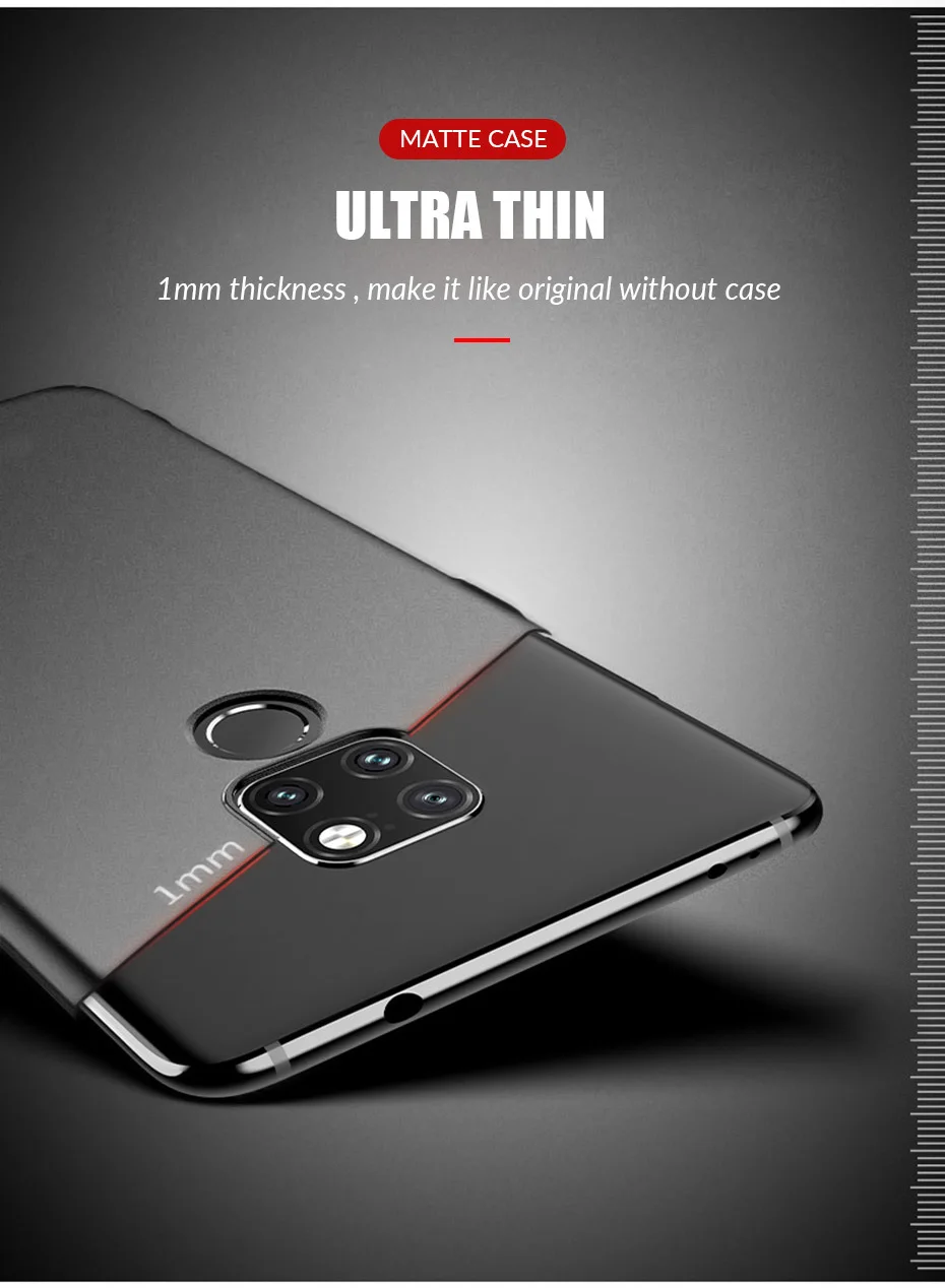 Чехол для телефона huawei mate 30 Pro 20 Lite чехол тонкий матовый ПК Жесткий Чехол для huawei mate 30 Pro чехол mate 20 Lite 20X5G чехол s
