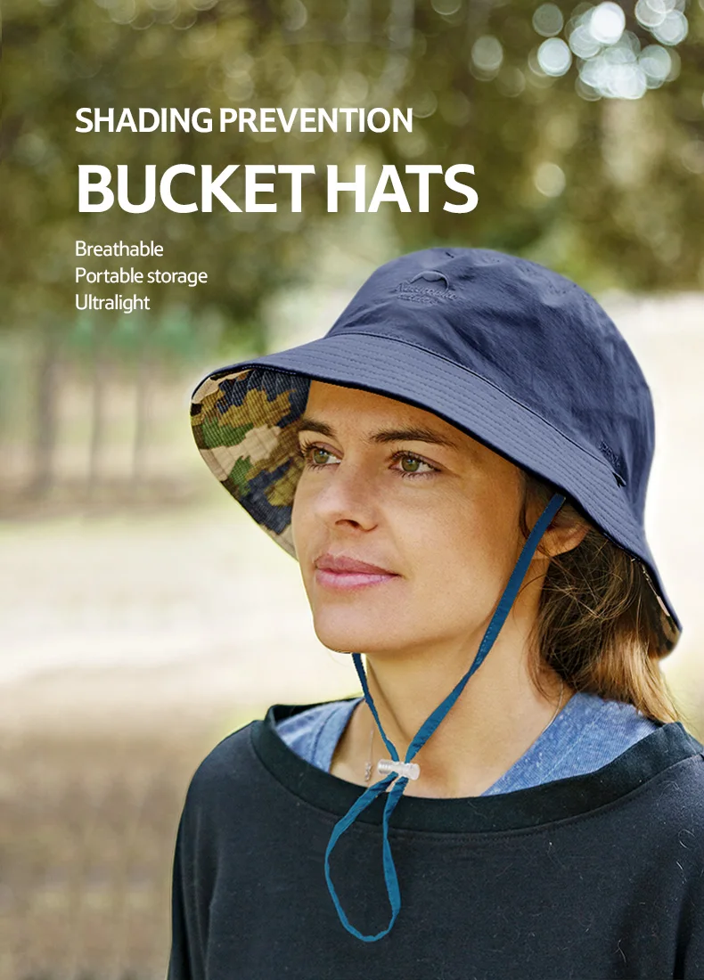 NatureHike наружная туристическая шляпа мужская УФ-Защитная Складная пляжная мужская женская летняя кепка шапки с ветровой веревкой рыбалка, путешествия Кепка s