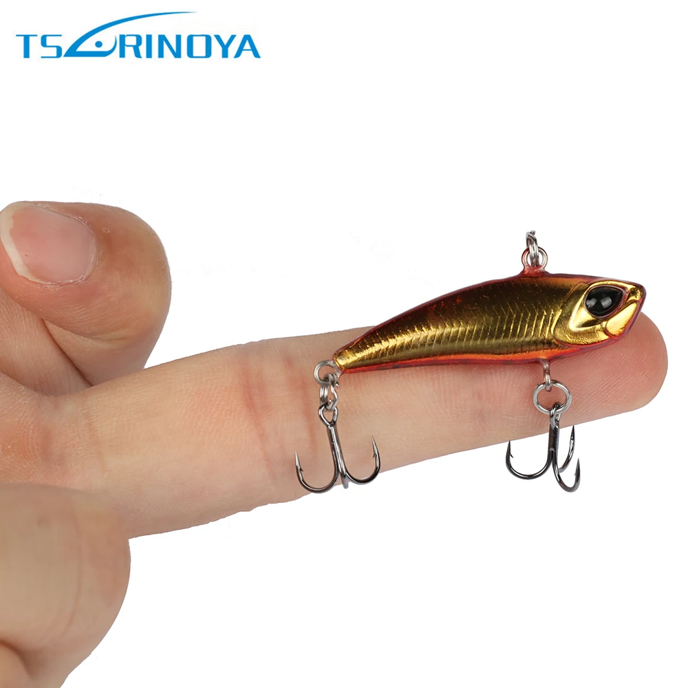 Tsurinoya DW28 пластиковая мини-Приманка VIB для рыбной ловли микро-приманка