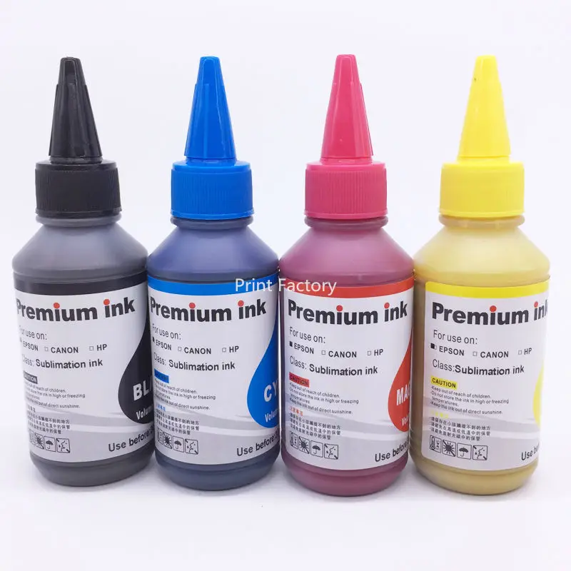 4 цвета T0711 сублимационные чернила для Epson DX4050 DX4000 DX4400 DX4450 DX5050 DX6000 DX6050 DX7400 DX7450 DX8400