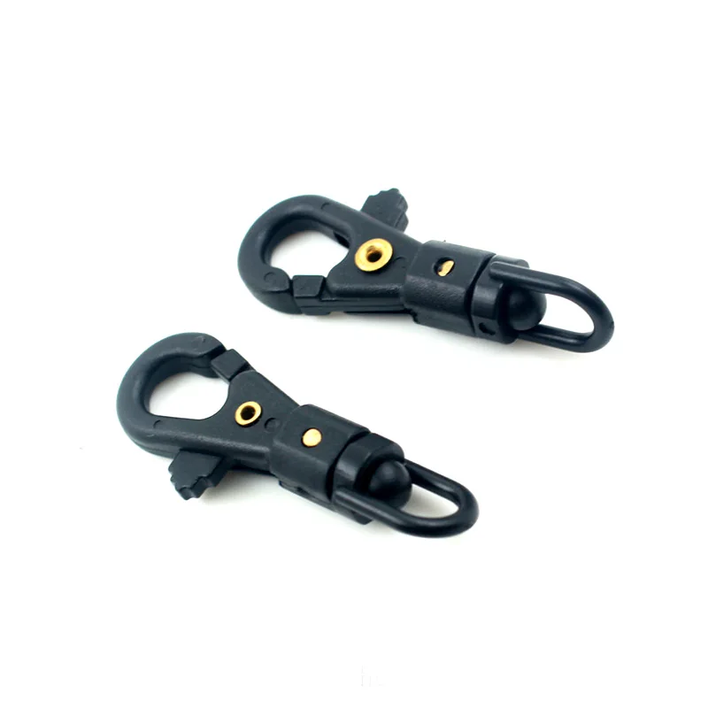 10pcs EDC Multi Function Camping Plactic Carabiner Mini Rotatable Buckle Hooks Hang Quickdraw Key Chain Tools Outdoor Survival | Спорт и