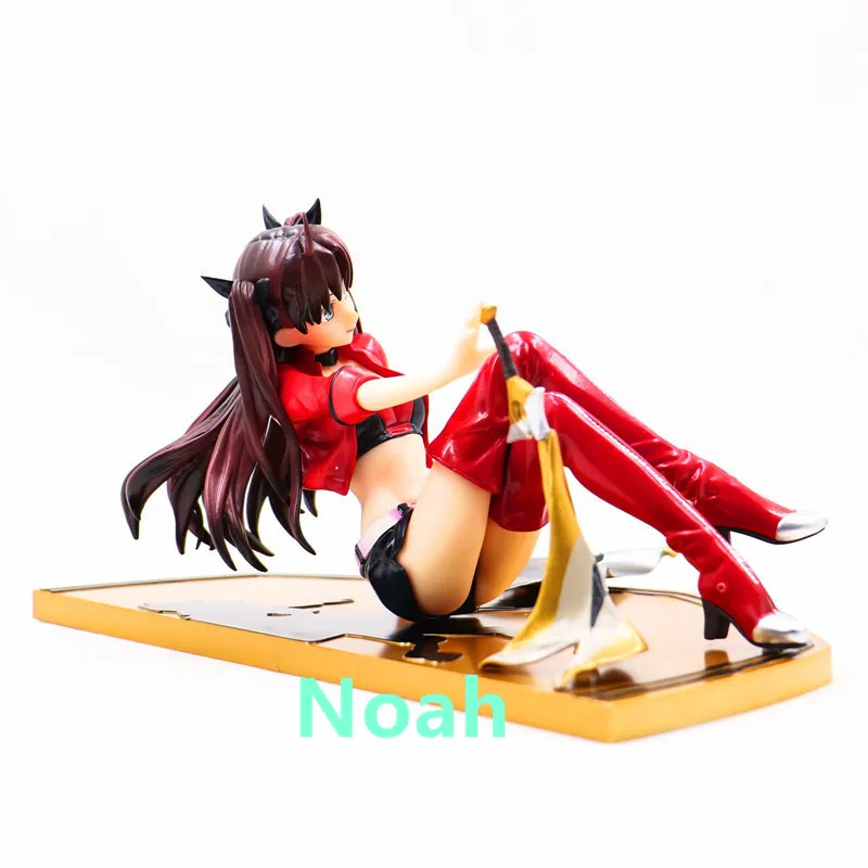 4 дюйма tohsaka Rin Fate/Stay Night красный гоночный автомобиль версия модели ПВХ фигурка