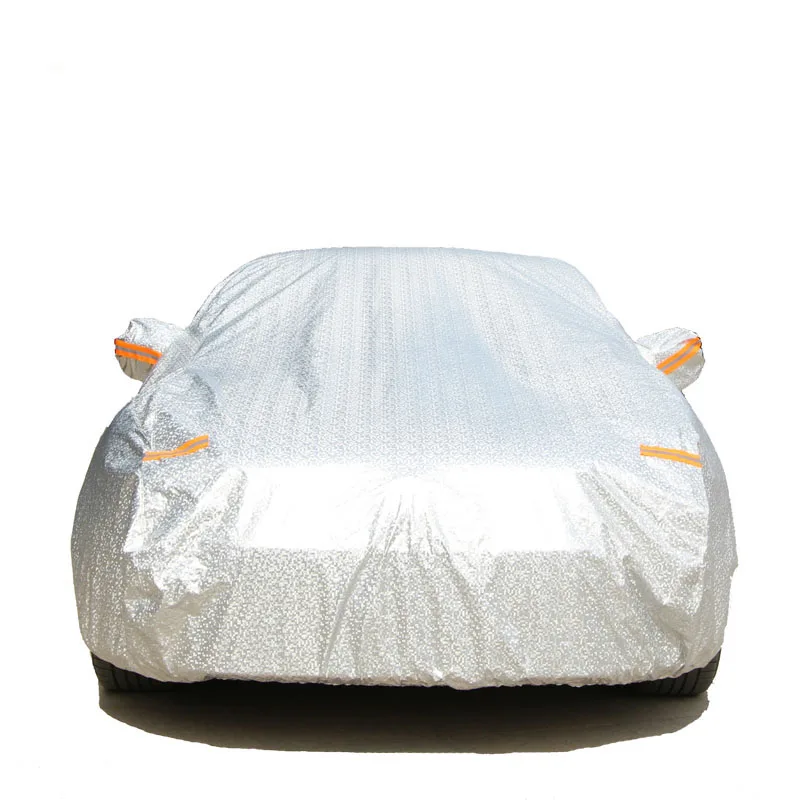 

car covers for car waterproof car cover sunscreen auto covers rain snow Uv protection dust-proof aluminum film + cotton