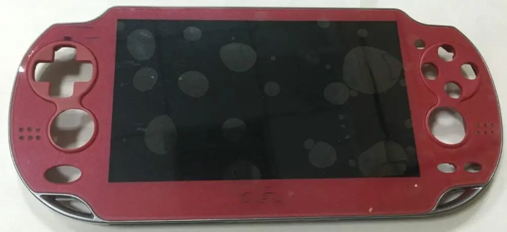 Red Бесплатный SD2VITA 5,0+ для ps vita 1000 для psvita 1000 ЖК-дисплей с сенсорным экраном цифровой в сборе+ рамка 4 цвета - Цвет: Red