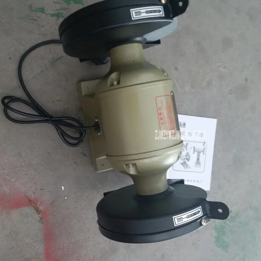 

New arrival S3SAT-200 Bench Grinder Grinding Machine Electric Polishing Machine 220V / 380V 50 / 60Hz 550W 2840r / rpm 200mm Hot