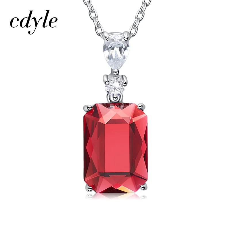 Cdyle 925 Серебряное ожерелье для вечеринки хорошее Ювелирное Украшение украшенное