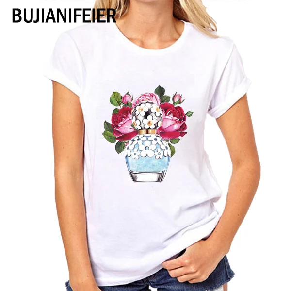 Женская футболка с принтом Harajuku Повседневная короткими рукавами T shirtJBN116 лето