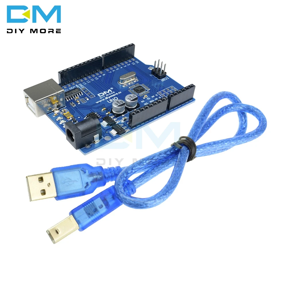 Совместимая плата UNO R3 с Atmel ATmega328P модуль драйвера CH340 CH340G на замену Atmega16U2 USB Type B
