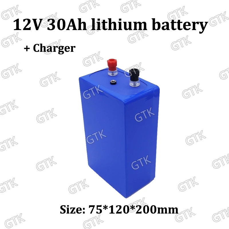 Литий ионный аккумулятор 12 В 30 А · ч 18650 bms 3s для ксеноновой лампы внешний на