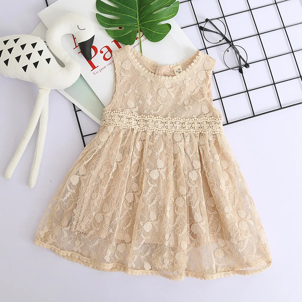 Toddler Kids Baby Girls Clothes Lace Tulle Party Wedding Pageant Princess Dress girls valentines dress vestidos | Детская одежда и
