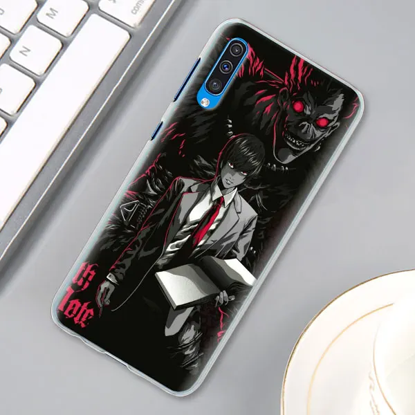 09 Смертная записка чехол КРЫШКА ДЛЯ samsung Galaxy A30 A40 A50 A70 A6 A8 плюс A7 A9 M30 чехол для телефона Coque - Цвет: 09