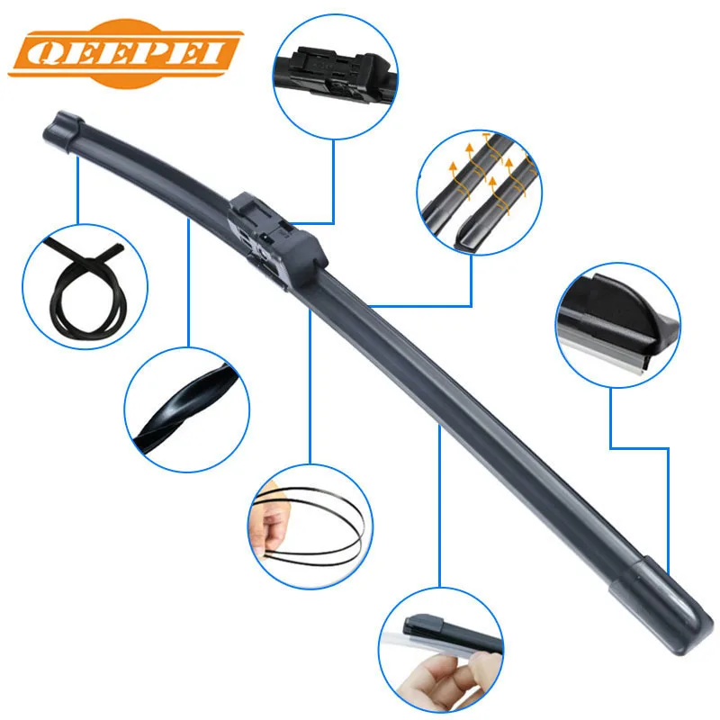 QEEPEI Wiper Blade For Skoda Citygo 2011 Onwards 24''+16'' High Quality Iso9000 Natural Rubber Clean Front Windshield CPC201-3 |