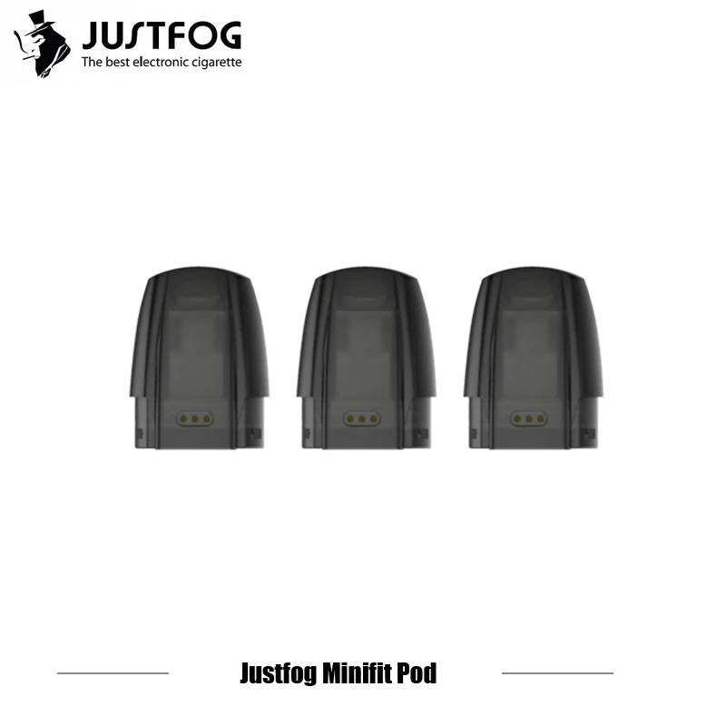 3/6/9/12/15 шт JUSTFOG MINIFIT Pod 1 5 мл бак 1.6ohm органический хлопок катушка электронная