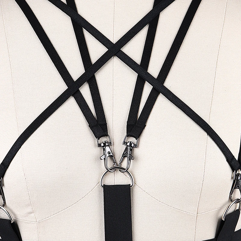 Женское сексуальное нижнее белье на бретельках бюстье в стиле Харадзюку бондаж