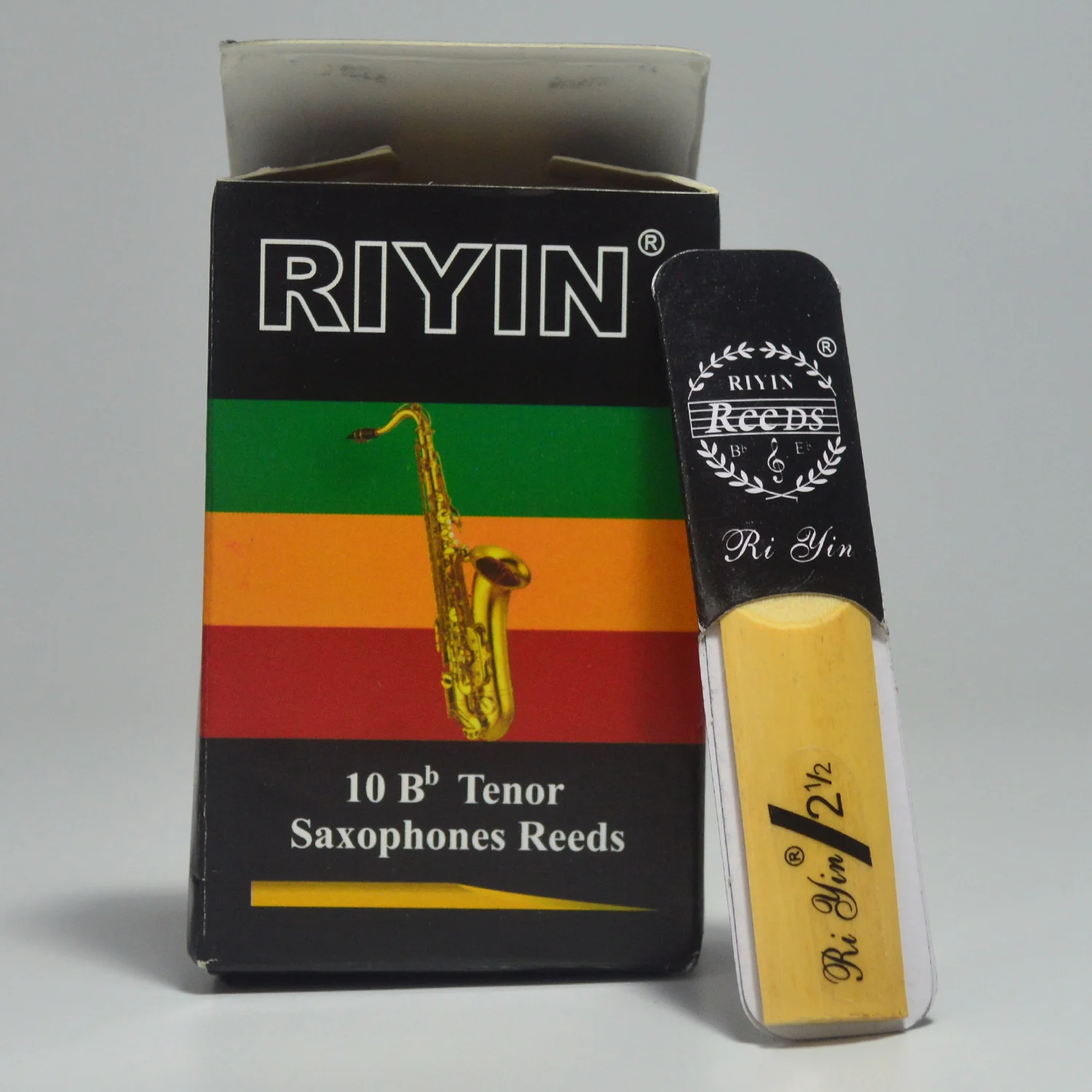 Tenor bB Саксофон Reeds Sax Reed Размер 2 5 прочность 1/2 коробка 10|Детали и аксессуары| |