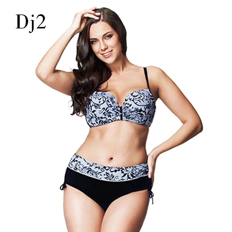 Женский купальник бикини большого размера 2017 новейший комплект женский