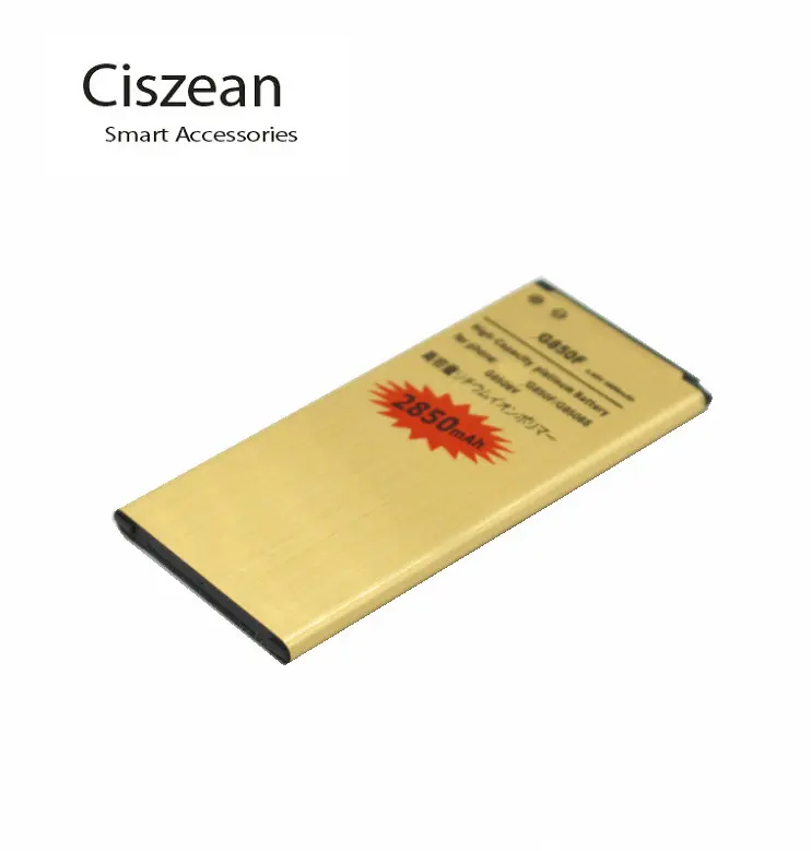 1x 2850mAh EB-BG850BBC EB-BG850BBE Gold Battery For Samsung Galaxy Alpha G850 G8508 G8508S G8509v G850F G850T Batterie Batterij | Мобильные