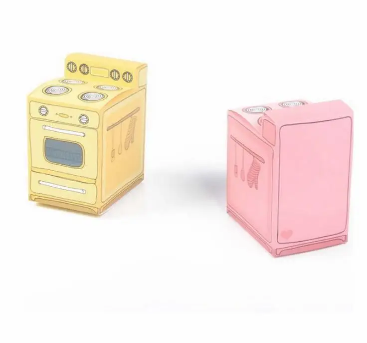 

100pcs Cake box with multicolor microwave oven Single Cupcake Boxes 7x9.5x9.7cm