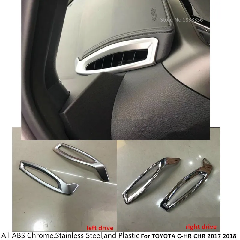 

Car Left&Right Hand Driver Inner Trim Front Air Conditioning Switch Outlet Vent Panel For Toyota C-Hr 2017 2018 2019 2020 2021