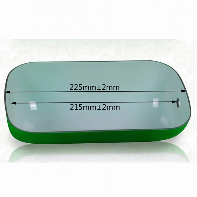 Стеклянная лампа для банкеров 4 цвета зеленый/синий/янтарный/белый цвет абажур