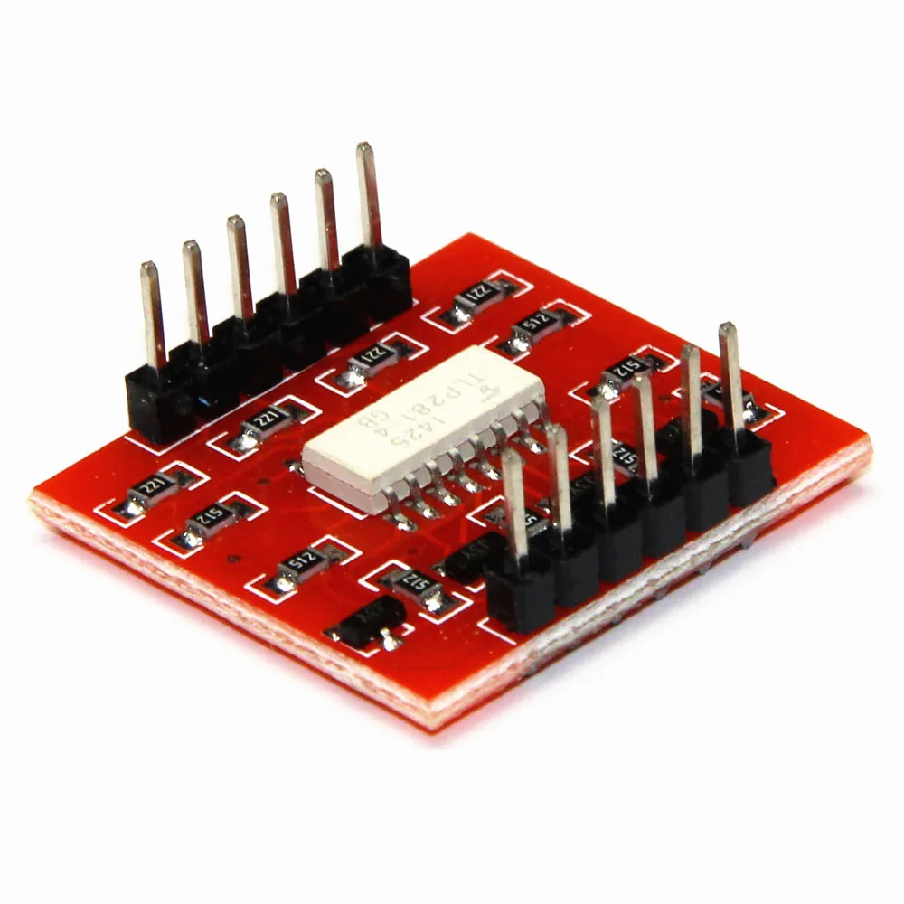 TLP281 4 CH канальный опто изолятор IC модуль для Arduino Плата расширения высокий и